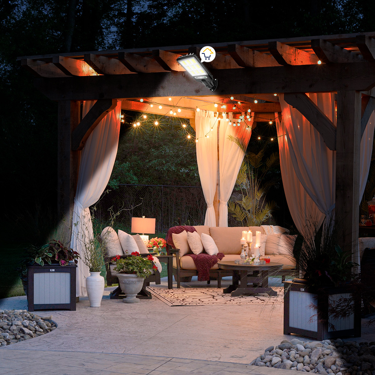 Miniatura 3 de Lampara Exterior Emergencia JX616E